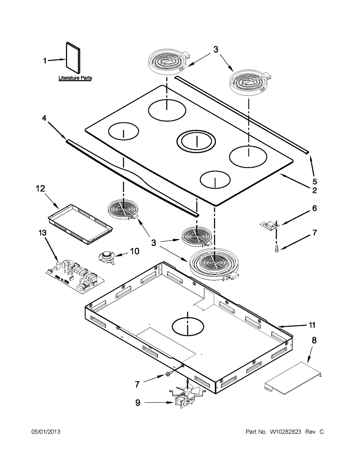 Whirlpool Switch-Inf WPW10441696