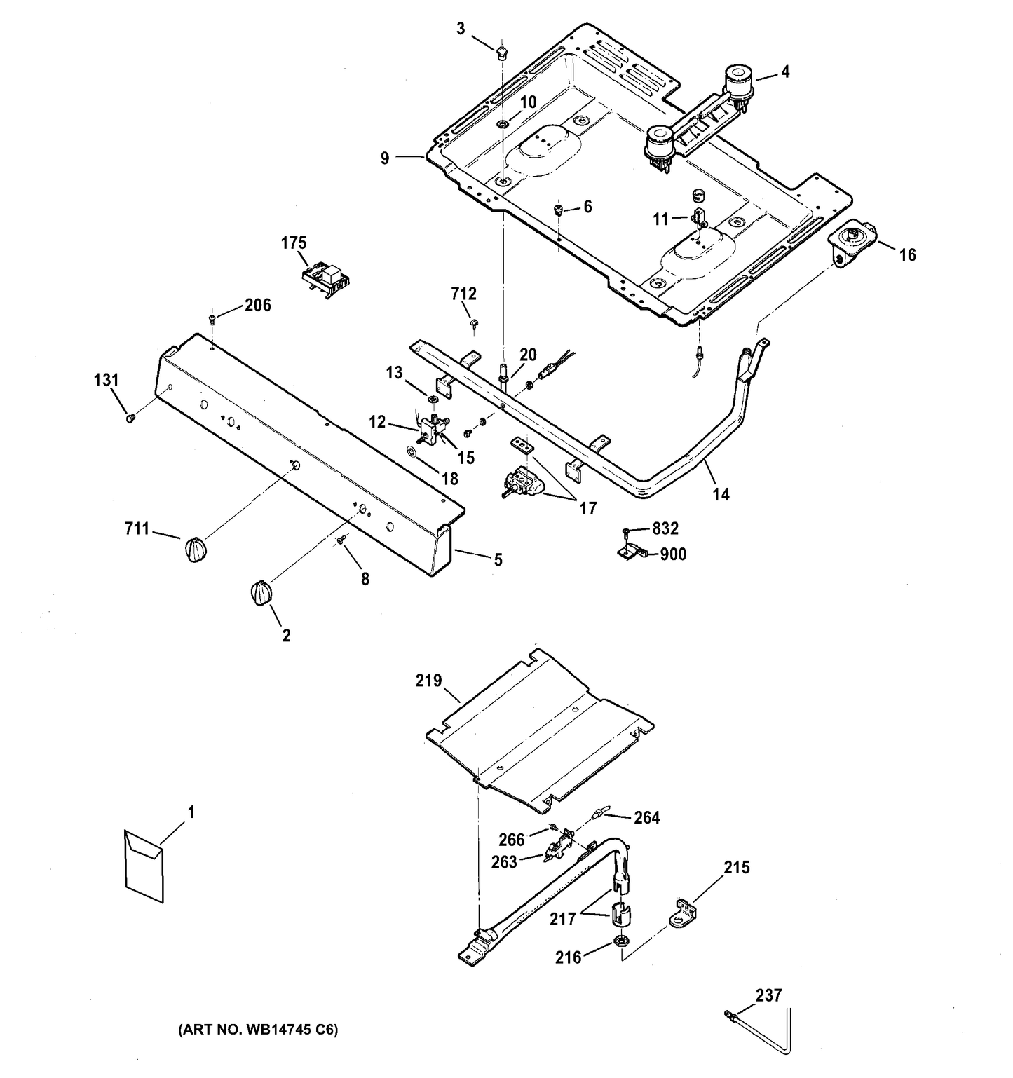 GE Cooking Product Modulating Thermostat WB20K10037
