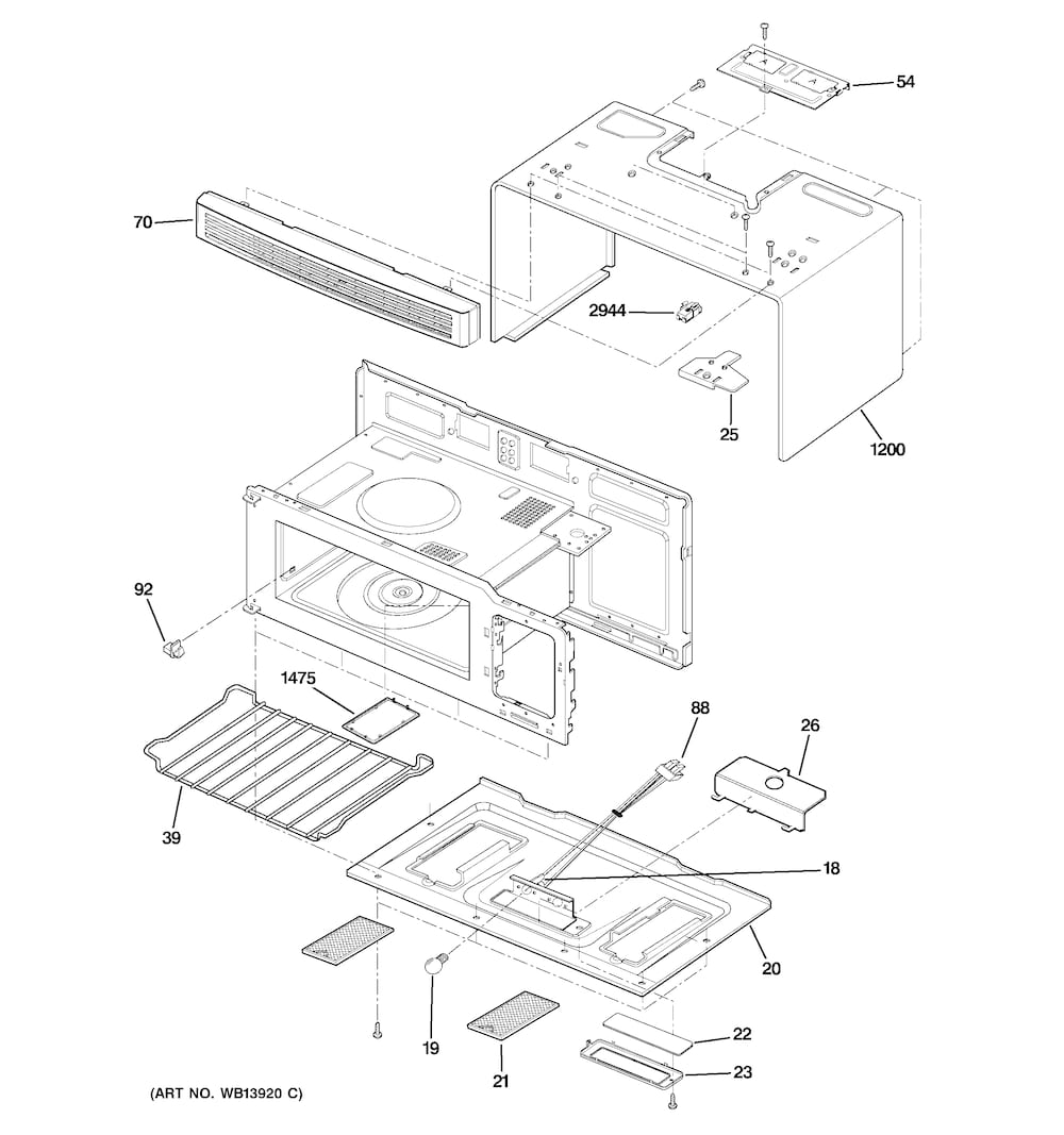 GE Cooking Product Glass WB36X10293