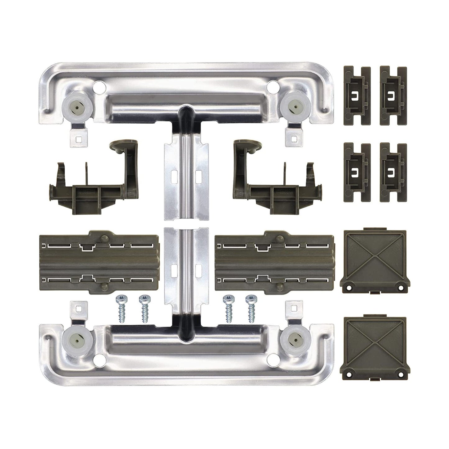 Kenmore Dishwasher Rack Adjuster Kit (White Wheels) 665.14573N610