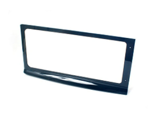 Kenmore Microwave Door Panel/Frame - black 665.69682992