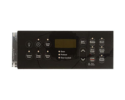 Kenmore Range - Oven/Stove Touchpad/Display Overlay (Black) 790.71389701