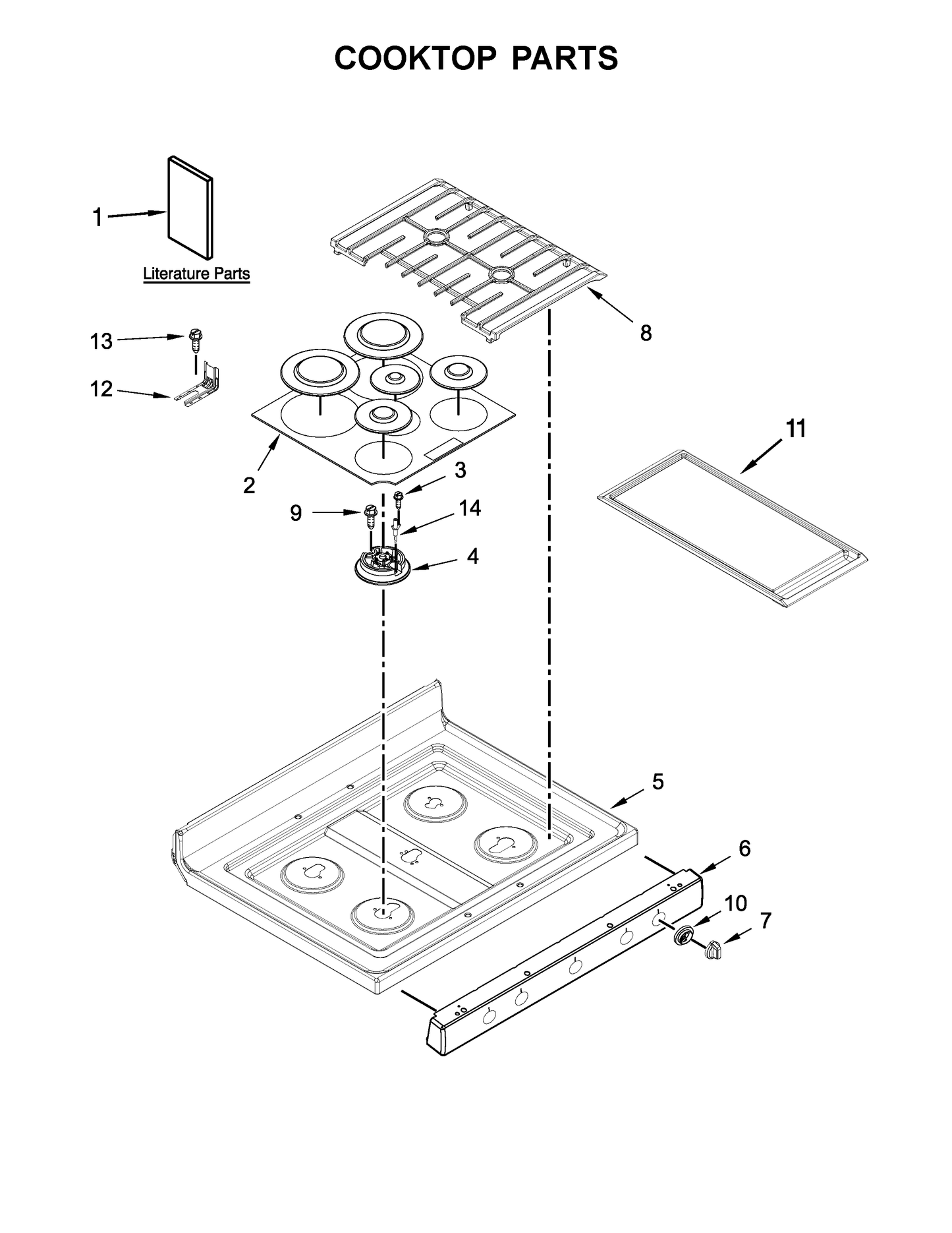 Whirlpool Surface Burner Base - 17.5K WPW10515455