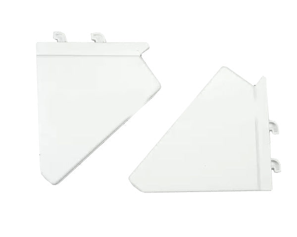 KitchenAid KAWE667BWH1 Left/Right End Caps -Kit - Genuine OEM