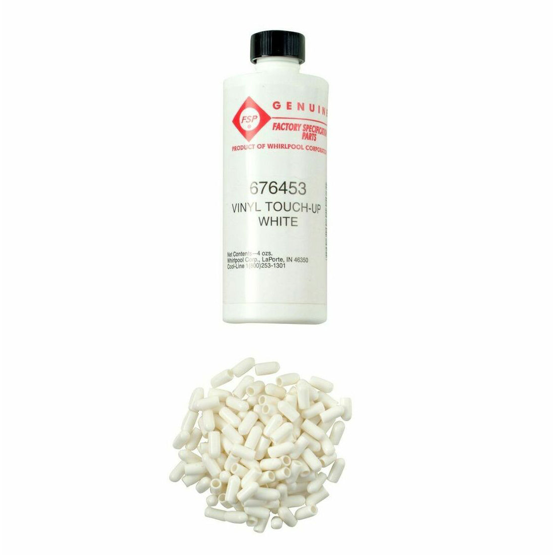 KitchenAid KUDE60FXBL4 Dishrack Repair Kit (White) - Genuine OEM