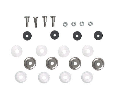 KitchenAid KUDP220T3 Upper Rack Roller Retainer Kit - Genuine OEM