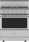 Hestan KRD304LP 30 Inch Duel Fuel 4 Burner Range -LP-Stainless