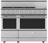 Hestan KRD485GDLP 48 Inch Dual Fuel 5 Burner Range with 12 Inch Griddle -LP