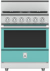Hestan KRG304LPTQ 30 Inch Freestanding Professional Gas Range with 4 Sealed Burners -LP-Turquoise