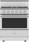 Hestan KRG304NG 30 Inch Freestanding Professional Gas Range with 4 Sealed Burners -NG-Stainless