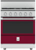 Hestan KRG304NGBG 30 Inch Freestanding Professional Gas Range with 4 Sealed Burners -NG-Burgundy