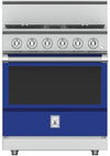 Hestan KRG304NGBU 30 Inch Freestanding Professional Gas Range with 4 Sealed Burners -NG-Blue
