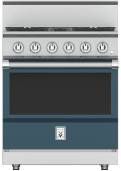Hestan KRG304NGGG 30 Inch Freestanding Professional Gas Range with 4 Sealed Burners -NG-Dark Gray