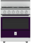 Hestan KRG304NGPP 30 Inch Freestanding Professional Gas Range with 4 Sealed Burners -NG-Purple