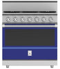 Hestan KRG365NGBU 36 Inch Freestanding Professional Gas Range with 4 Dual-Flow Burner System - NG - Blue