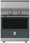 Hestan KRI30BKGG 30 Inch Freestanding Induction Range with 5 Cooking Elements, 5.8 cu. ft. Oven Capacity- Black - Dark Gray
