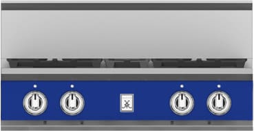 Hestan KRT304NGBU 30 Inch Gas Rangetop with 4 Sealed Burners -Blue