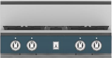 Hestan KRT304NGGG 30 Inch Gas Rangetop with 4 Sealed Burners -Dark Gray