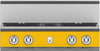 Hestan KRT304NGYW 30 Inch Gas Rangetop with 4 Sealed Burners -Yellow
