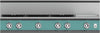 Hestan KRT485GDNGTQ 48 Inch Gas Rangetop with 5 Brass Sealed Burners, 12 Inch Infrared Griddle- Turquoise