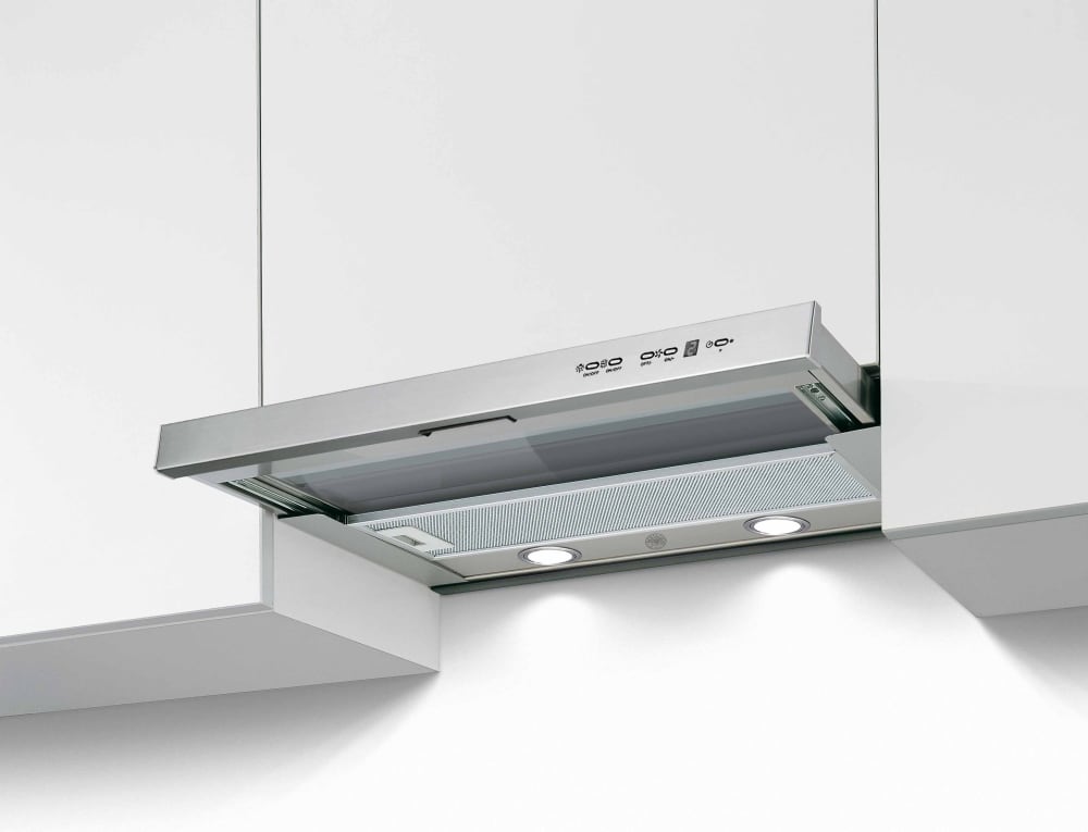 Bertazzoni KTV24PRO1X Professional Series 24 Inch Slide-Out Hood with 300 CFM Blower