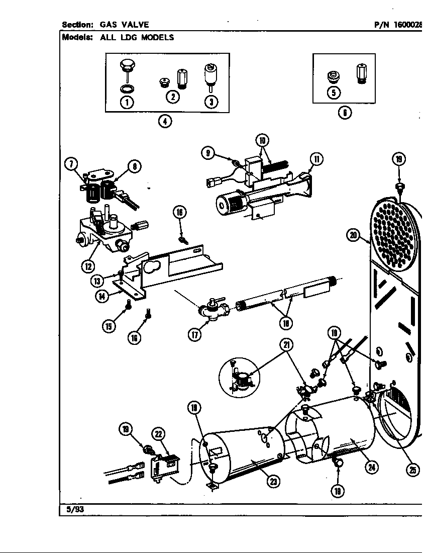 Whirlpool Gas Valve WP306176