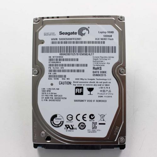 Lenovo Part# 00FC423 1Tb Sshd 5400Rpm 8Gb Nand Flash Hdd (OEM)