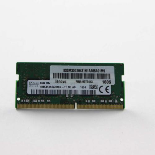 Lenovo Part# 03T7413 4gb DDR4 RAM Memory Card SODIMM (OEM)