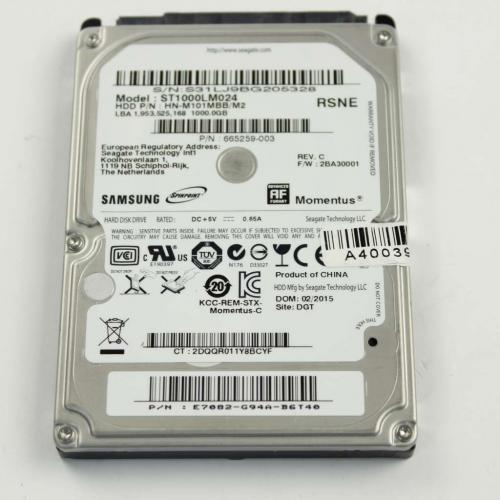 Lenovo Part# 16200554 1Tb 2.5&quot; Hdd Hard Drive Samsung (OEM)