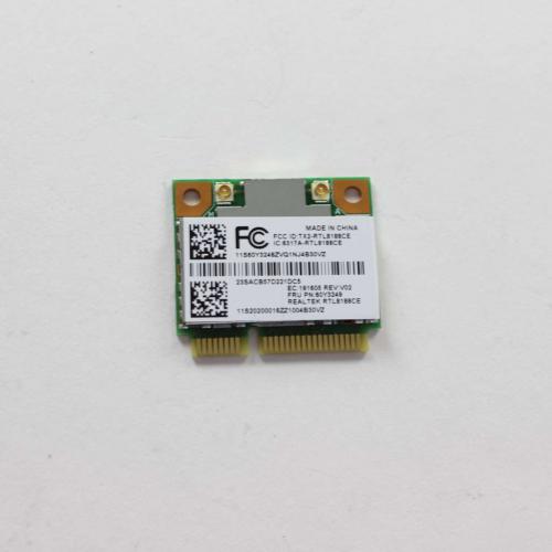 Lenovo Part# 60Y3249 Realtek Bgn 1X1 Hmc Wlan Card (OEM)
