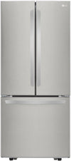 LG LFCS22520S 30 Inch French Door Refrigerator with 21.8 Cu. Ft. Capacity