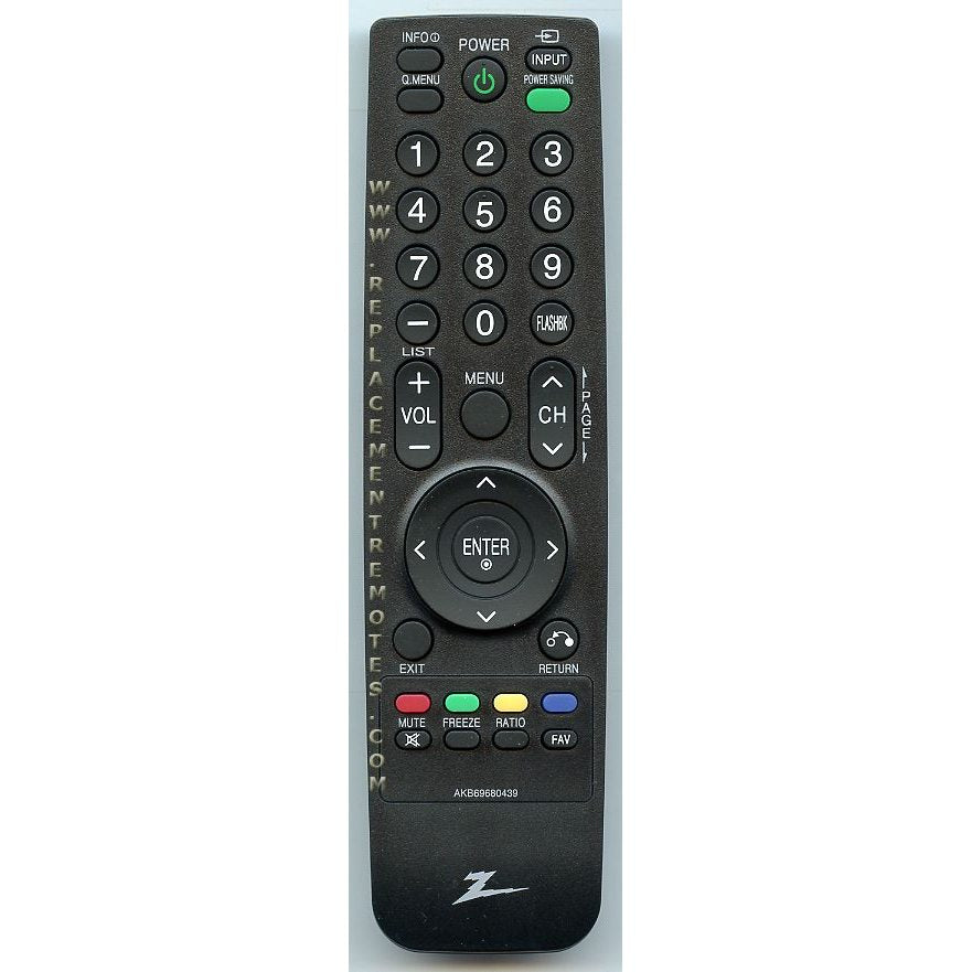 LG Part# AKB69680439 Remote Control Assembly (OEM)