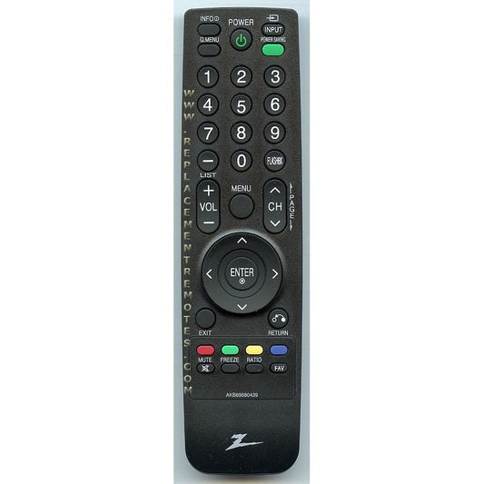 LG Part# AKB69680439 Remote Control Assembly (OEM)