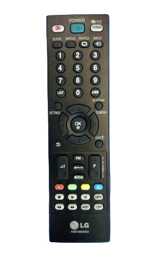 LG Remote Controller Assembly - AKB73655803