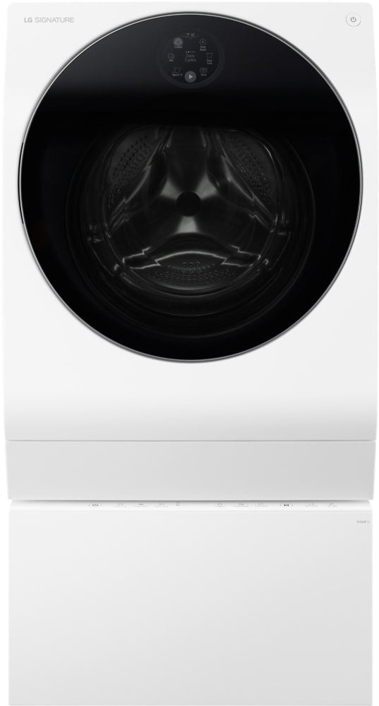 LG LUWM101HWA 24 Inch Front Load Washer/Dryer Combo with SmartThinQâ„¢, TurboWashÂ®, SideKickâ„¢ Compatible, Auto Dosing System, Inverter Heat Pump, Steam Technology, 17 Wash Programs, 9 Options, 5 Wash Temps and 2.8 cu.ft. Capacity