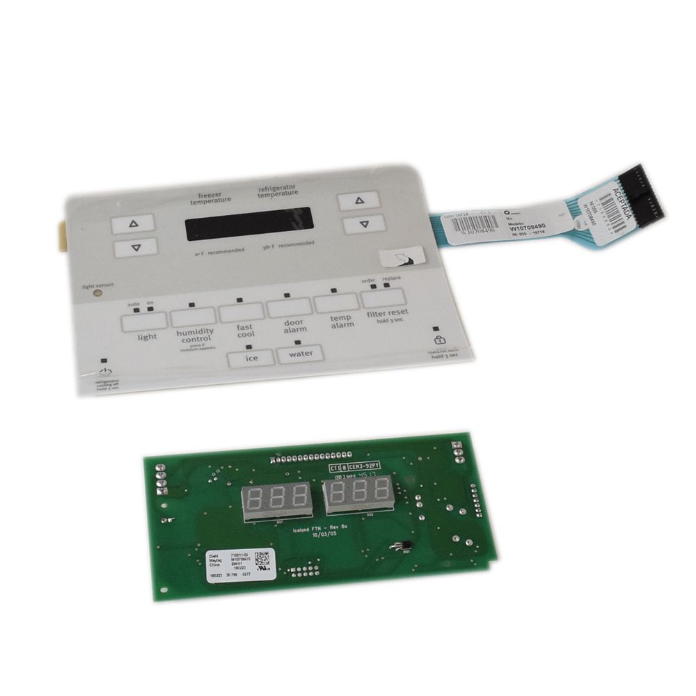 Maytag MFI2569YEB0 Dispenser Control Panel (White) Genuine OEM