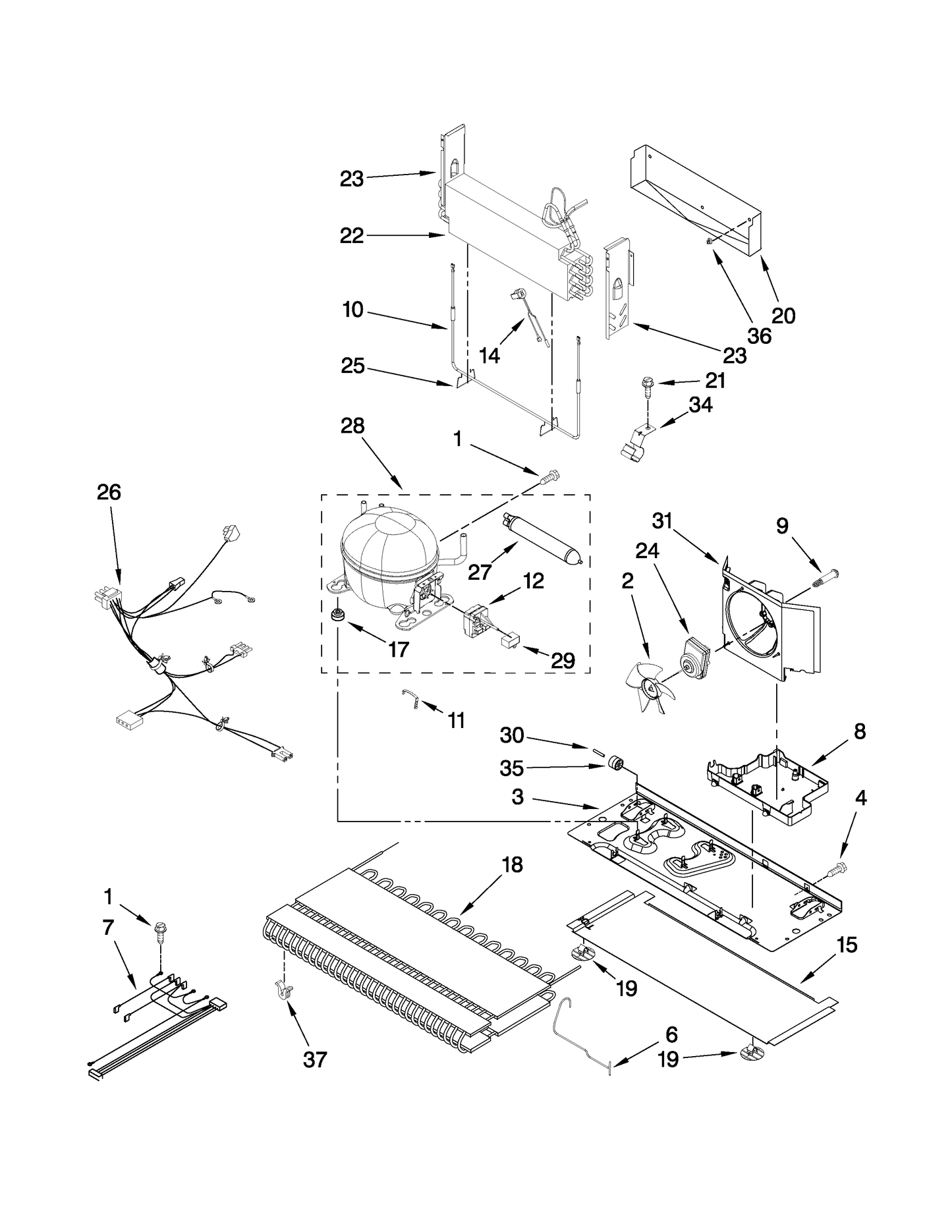 Whirlpool Defrost Heater WP12729128