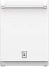 Hestan KDW24WH 24 Inch Fully Integrated Built-In Dishwasher with 13 Place Settings - White