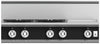 Hestan KRT364GDNGBK 36 Inch Gas Rangetop with 4 Sealed Burners and Griddle - Black