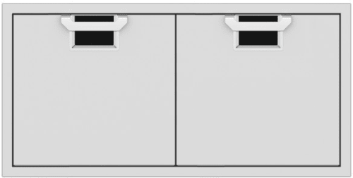 Hestan AEAD42BK 42 Inch Double Access Doors with Adjustable Door Alignment - Black