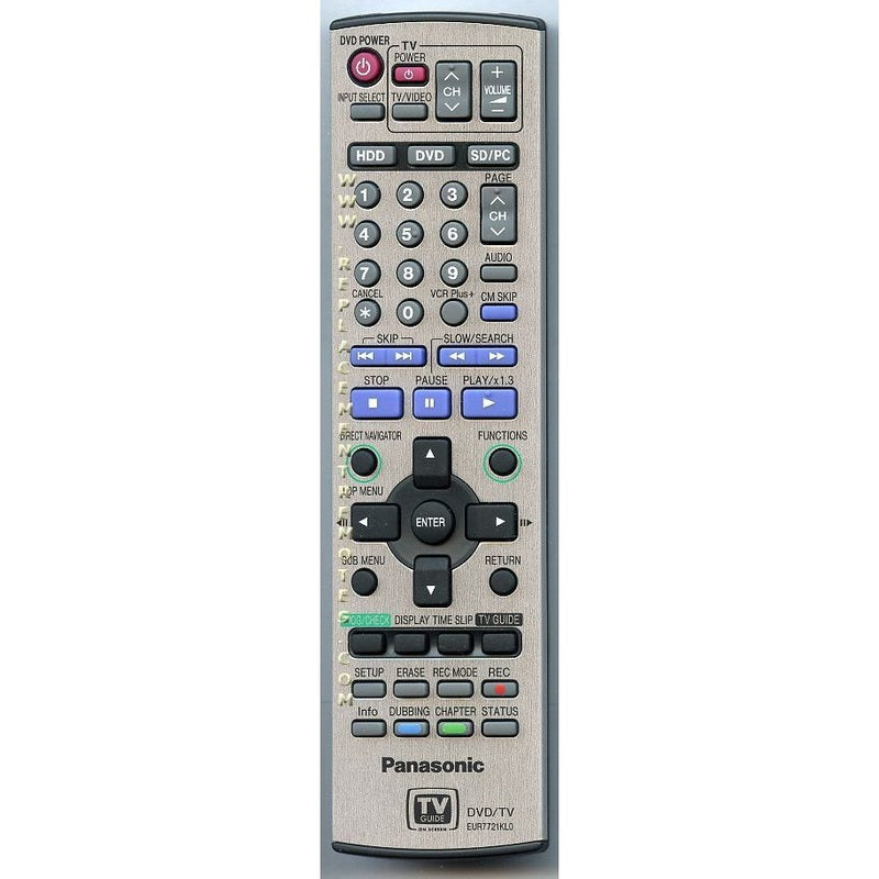 Panasonic Remote - EUR7721KL0R