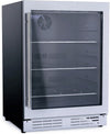 Elica EBS51SS1 24 Inch Beverage Center with 4.8 Cu. Ft. Capacity, Slide Out Shelves