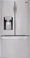 LG LFXS26973S 36 Inch Smart French Door Refrigerator with 26.2 cu. ft. Total Capacity, Dual Ice Maker, External Ice/Water Dispenser, Smart CoolingÂ® System, LoDecibelâ„¢, Sabbath Mode, Star-KÂ® Certified and ENERGY STARÂ®: PrintProofâ„¢ Stainless Steel