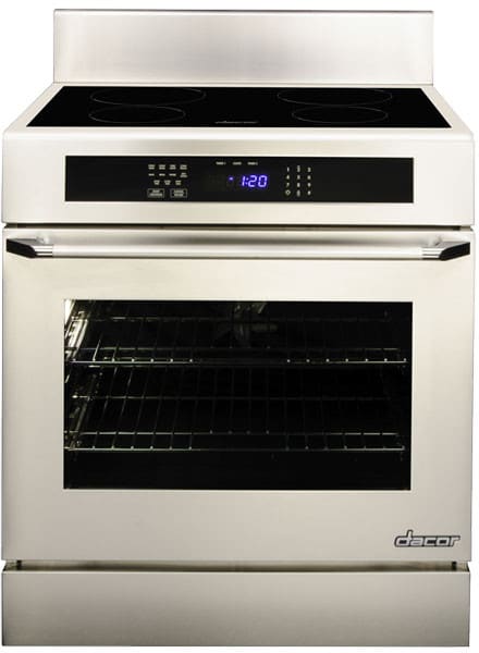 Dacor RNR30NS 30 Inch Freestanding Electric Range with 4 Induction Elements