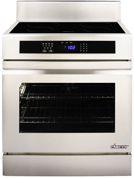 Dacor RNR30NFS 30 Inch Freestanding Electric Range with 4 Induction Elements