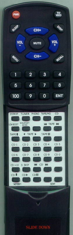 Sony Rm-U141 Remote Control - RMU141