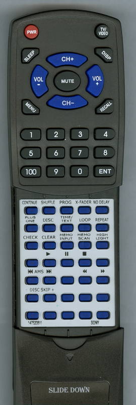 Sony Remote Control - RMDX55