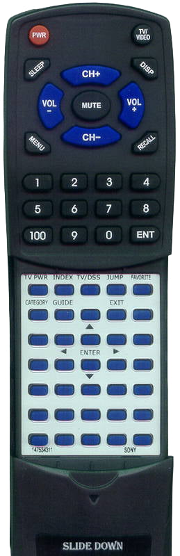 Sony Rmy-140 Remote Control - 1-475-343-11