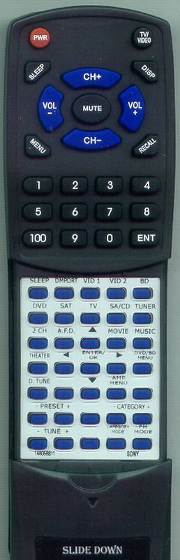 Sony Remote Control (Rm-Aau0 - 1-480-588-11