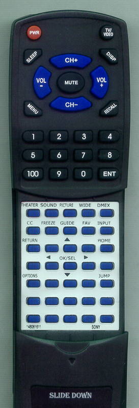 Sony Remote Control (Rm-Yd02 - 1-480-616-12